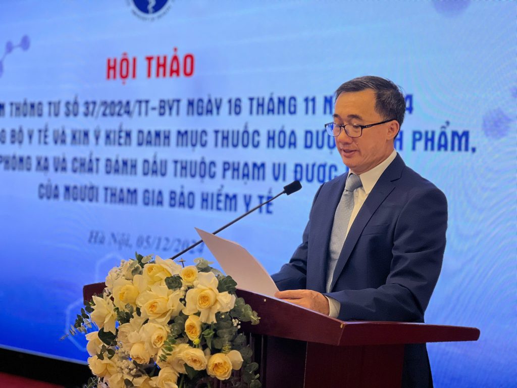 Thứ trưởng Trần Văn Thuấn phát biểu tại Hội thảo - Ảnh: VGP/HM